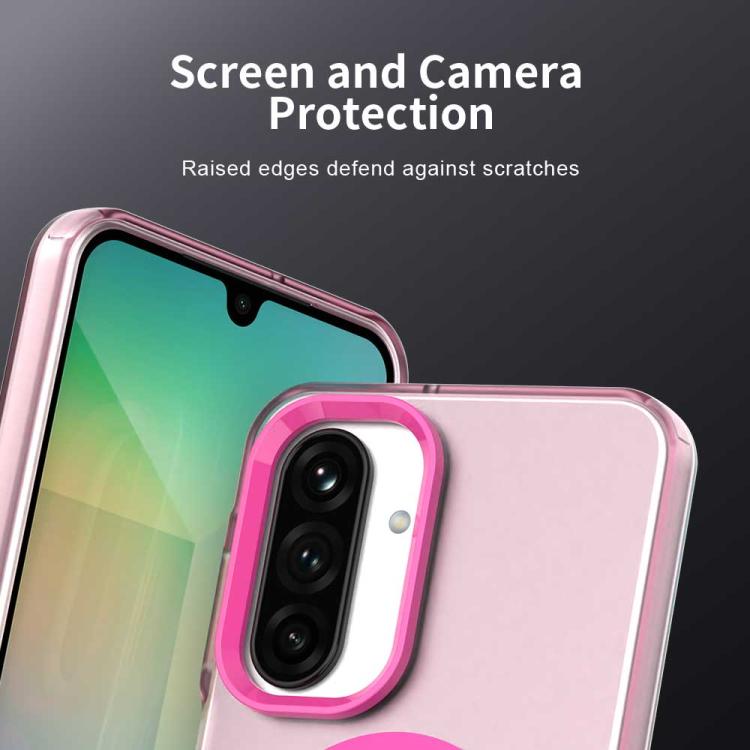For Samsung Galaxy A17 4G Candy Magsafe PC Hybrid TPU Phone Case