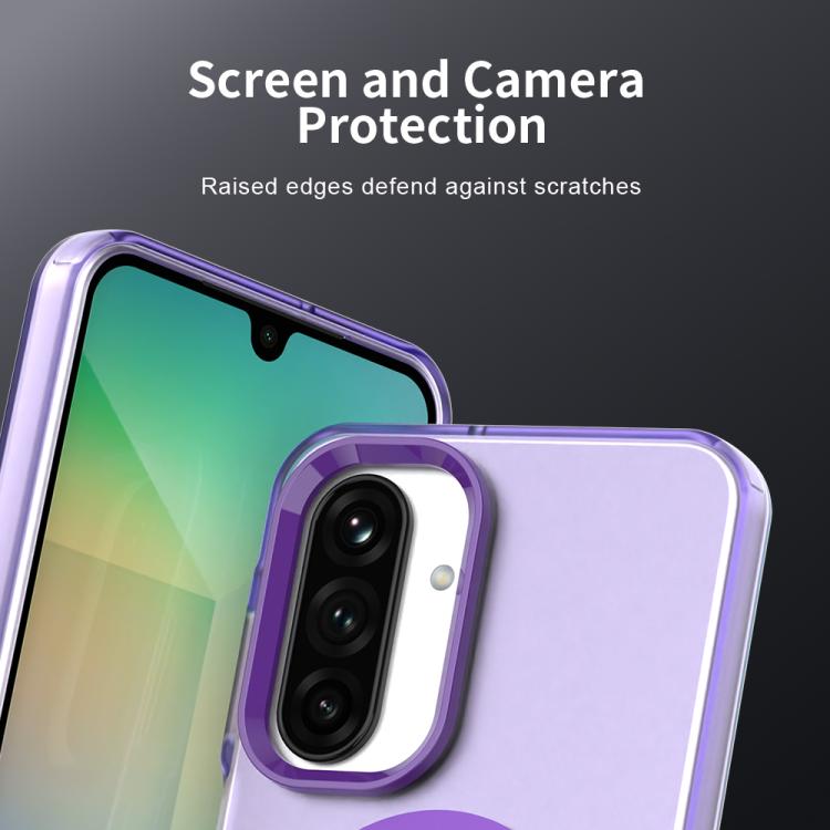 For Samsung Galaxy A17 4G Candy Magsafe PC Hybrid TPU Phone Case