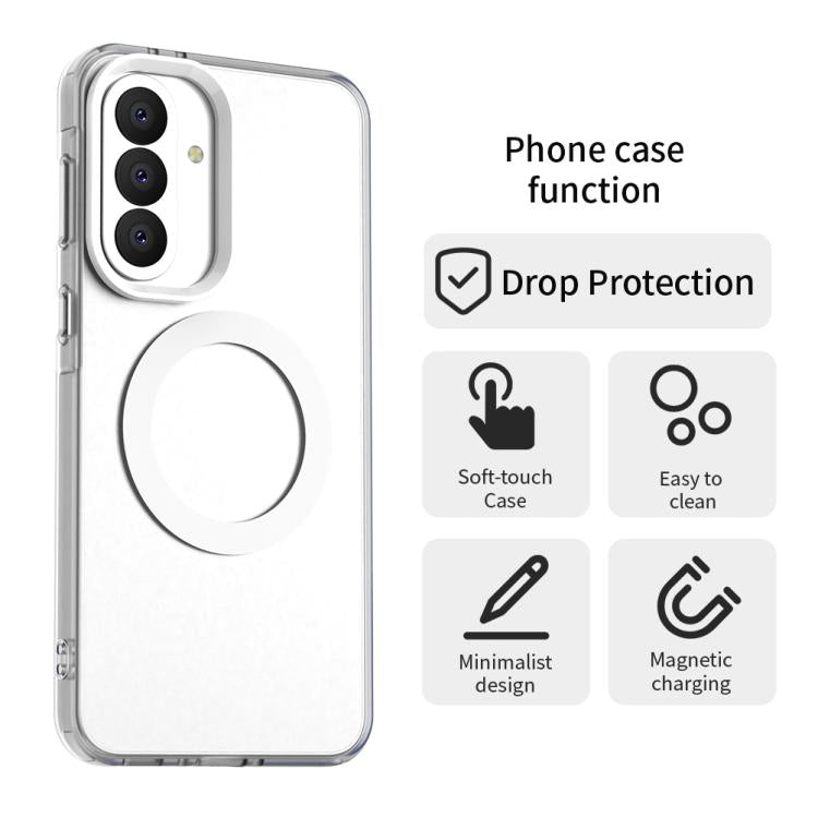 For Samsung Galaxy A37 5G Candy Magsafe PC Hybrid TPU Phone Case