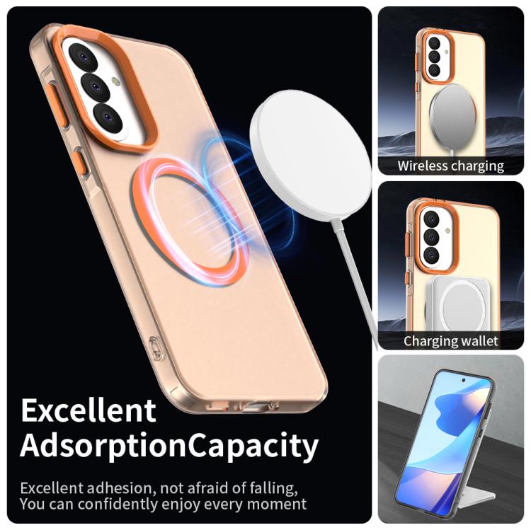 For Samsung Galaxy A37 5G Candy Magsafe PC Hybrid TPU Phone Case