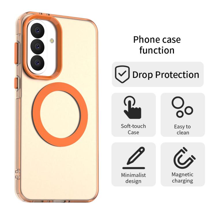For Samsung Galaxy A37 5G Candy Magsafe PC Hybrid TPU Phone Case