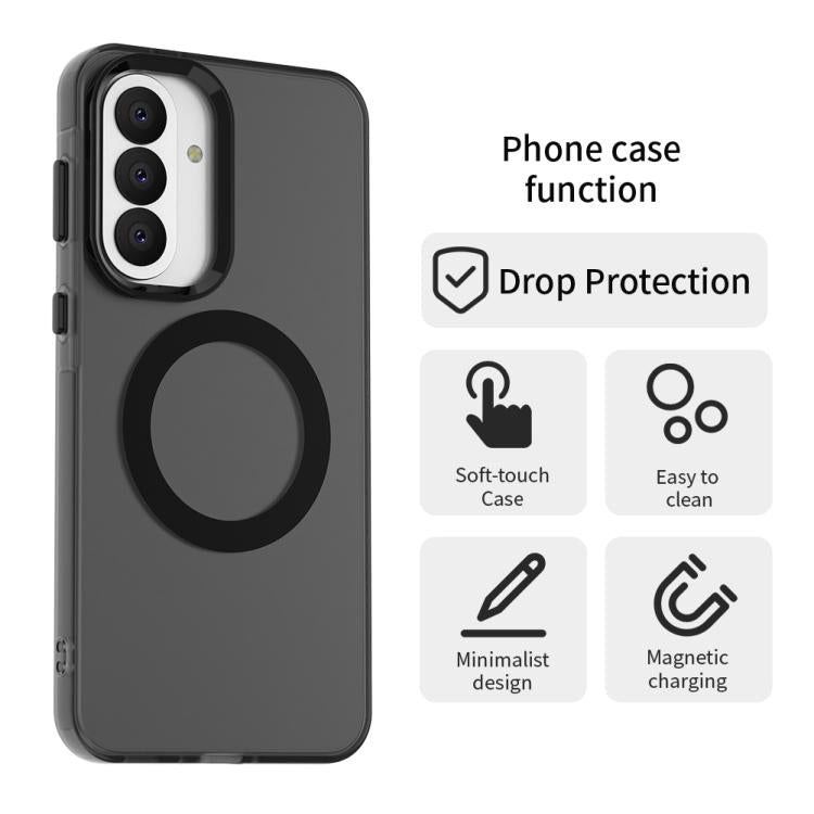 For Samsung Galaxy A37 5G Candy Magsafe PC Hybrid TPU Phone Case