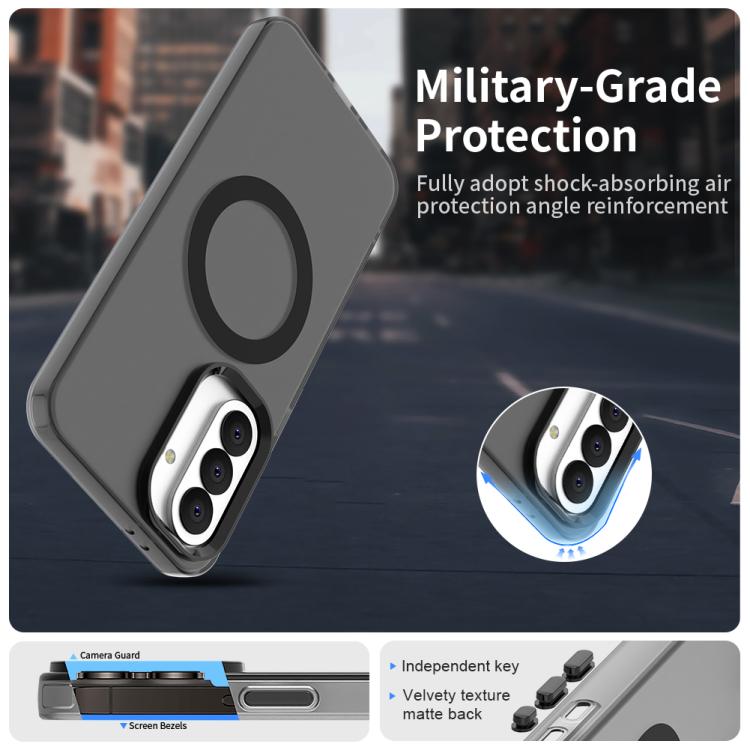 For Samsung Galaxy A37 5G Candy Magsafe PC Hybrid TPU Phone Case