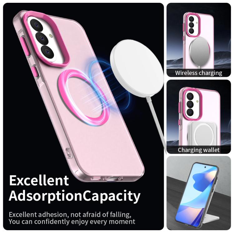 For Samsung Galaxy A37 5G Candy Magsafe PC Hybrid TPU Phone Case