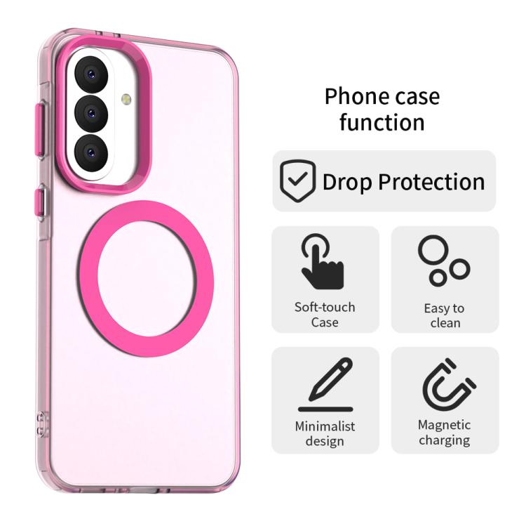 For Samsung Galaxy A37 5G Candy Magsafe PC Hybrid TPU Phone Case
