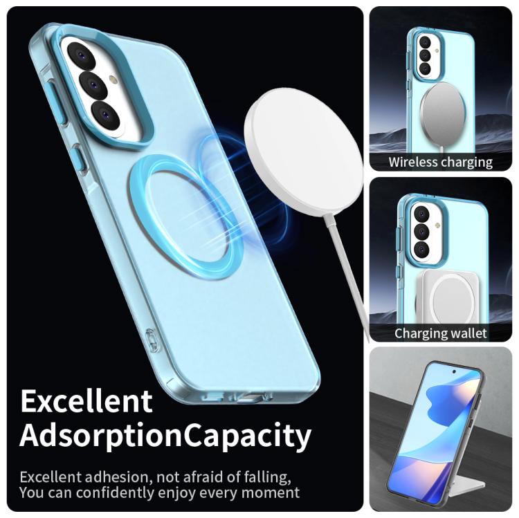 For Samsung Galaxy A37 5G Candy Magsafe PC Hybrid TPU Phone Case