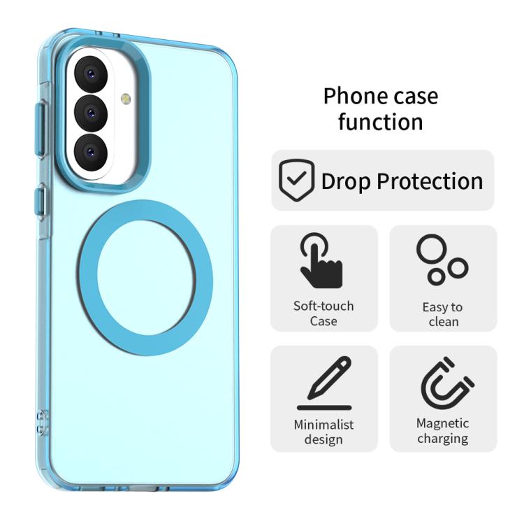 For Samsung Galaxy A37 5G Candy Magsafe PC Hybrid TPU Phone Case