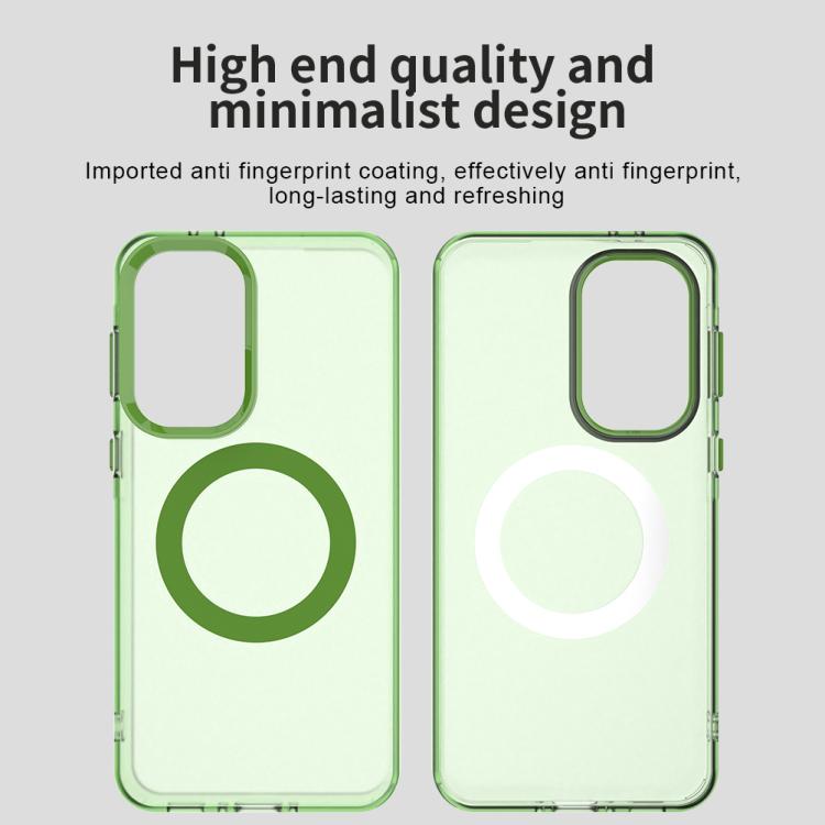 For Samsung Galaxy A37 5G Candy Magsafe PC Hybrid TPU Phone Case