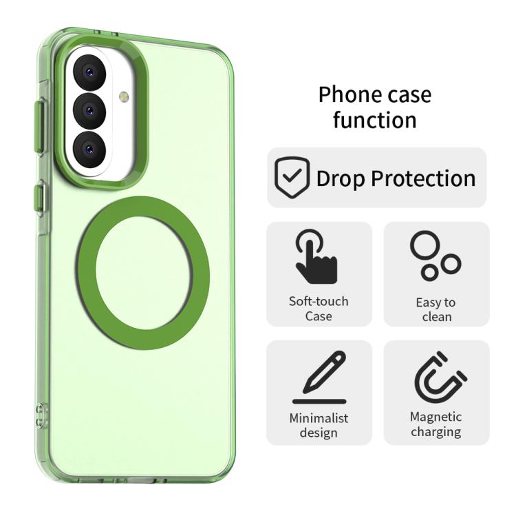 For Samsung Galaxy A37 5G Candy Magsafe PC Hybrid TPU Phone Case