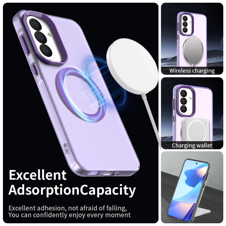For Samsung Galaxy A37 5G Candy Magsafe PC Hybrid TPU Phone Case