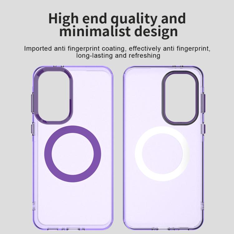 For Samsung Galaxy A37 5G Candy Magsafe PC Hybrid TPU Phone Case