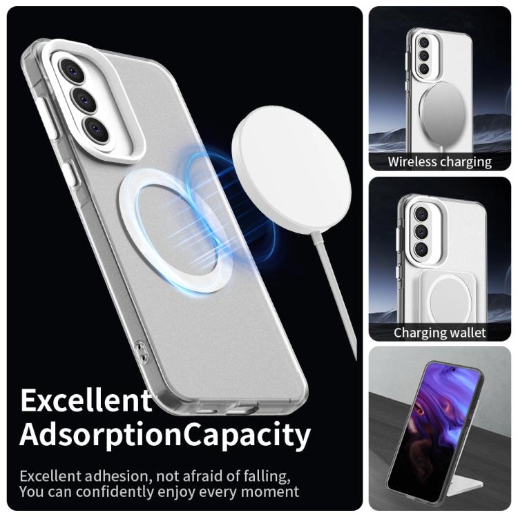 For Samsung Galaxy A57 5G Candy Magsafe PC Hybrid TPU Phone Case