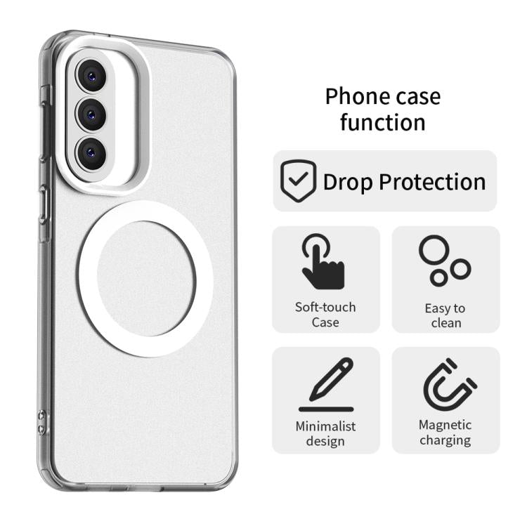 For Samsung Galaxy A57 5G Candy Magsafe PC Hybrid TPU Phone Case