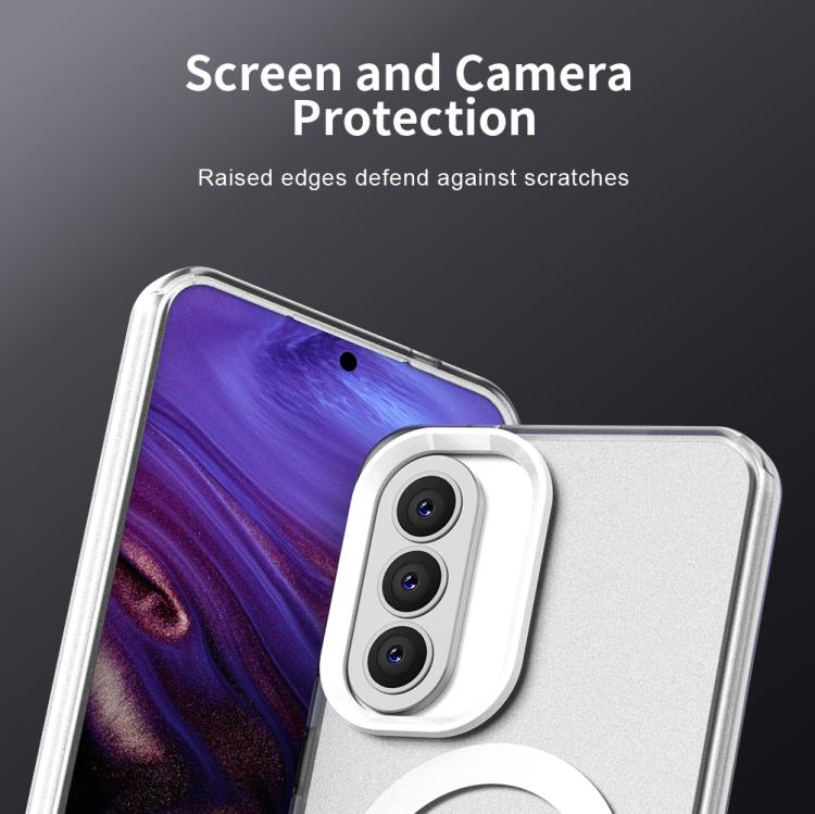 For Samsung Galaxy A57 5G Candy Magsafe PC Hybrid TPU Phone Case