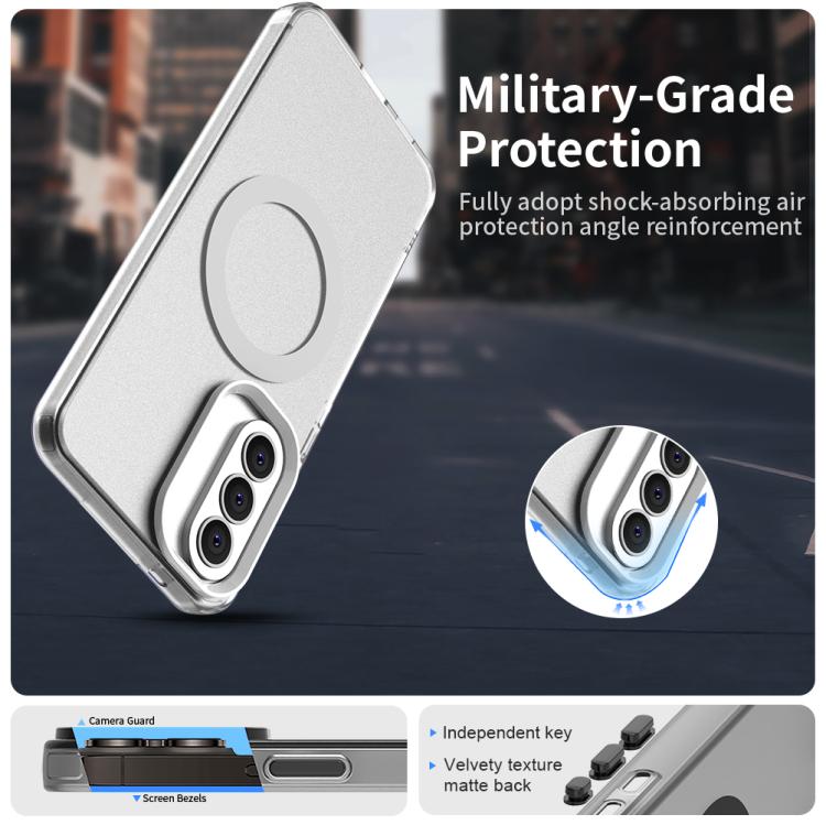 For Samsung Galaxy A57 5G Candy Magsafe PC Hybrid TPU Phone Case