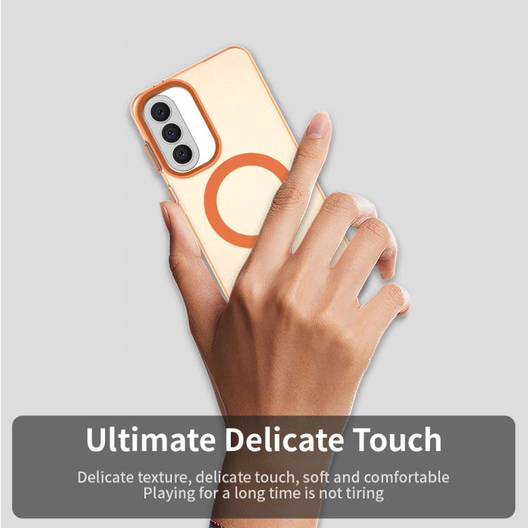 For Samsung Galaxy A57 5G Candy Magsafe PC Hybrid TPU Phone Case