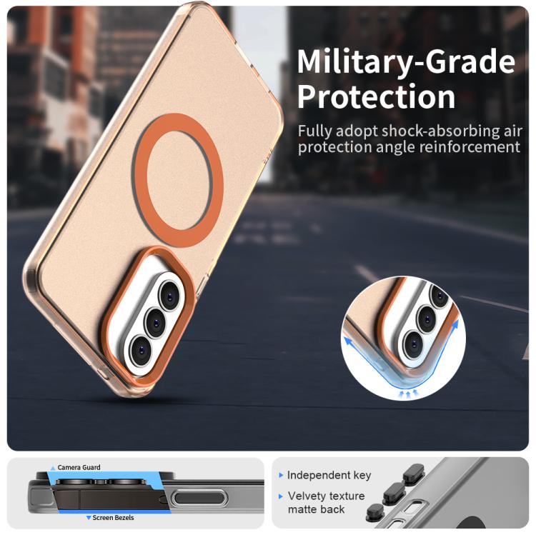 For Samsung Galaxy A57 5G Candy Magsafe PC Hybrid TPU Phone Case