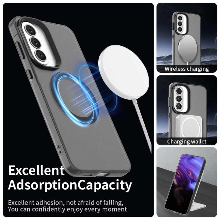 For Samsung Galaxy A57 5G Candy Magsafe PC Hybrid TPU Phone Case