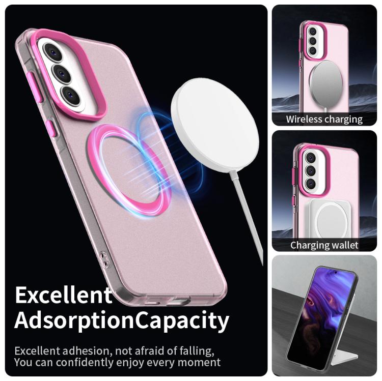 For Samsung Galaxy A57 5G Candy Magsafe PC Hybrid TPU Phone Case