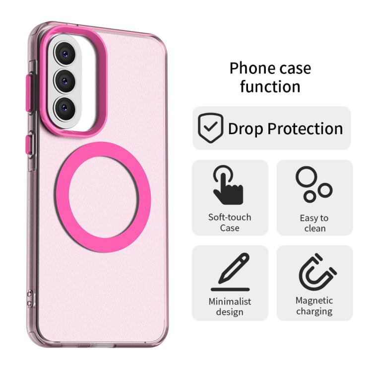 For Samsung Galaxy A57 5G Candy Magsafe PC Hybrid TPU Phone Case