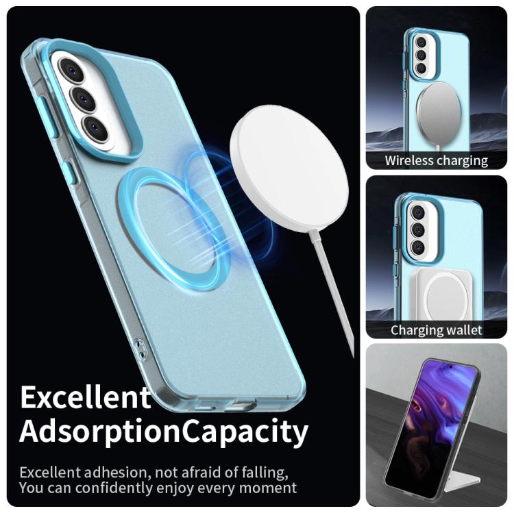 For Samsung Galaxy A57 5G Candy Magsafe PC Hybrid TPU Phone Case