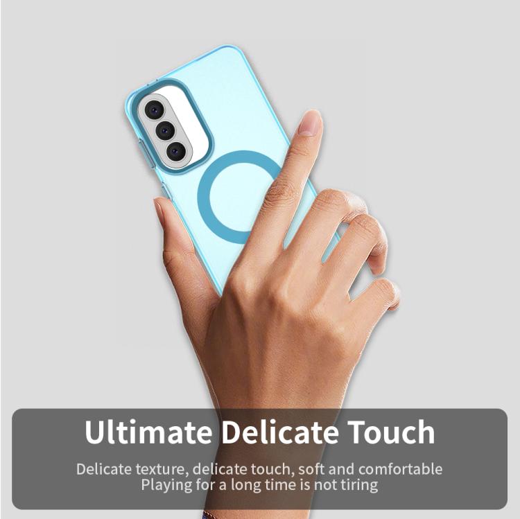 For Samsung Galaxy A57 5G Candy Magsafe PC Hybrid TPU Phone Case