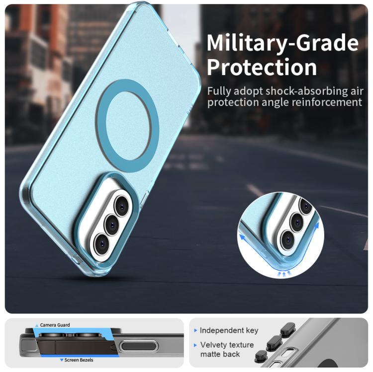 For Samsung Galaxy A57 5G Candy Magsafe PC Hybrid TPU Phone Case