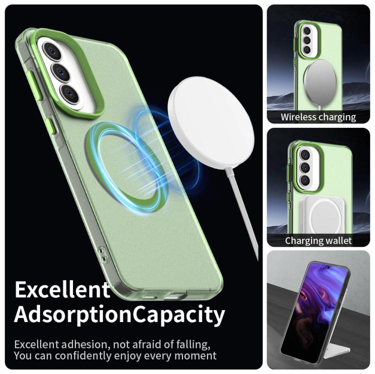 For Samsung Galaxy A57 5G Candy Magsafe PC Hybrid TPU Phone Case