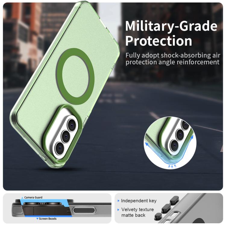 For Samsung Galaxy A57 5G Candy Magsafe PC Hybrid TPU Phone Case