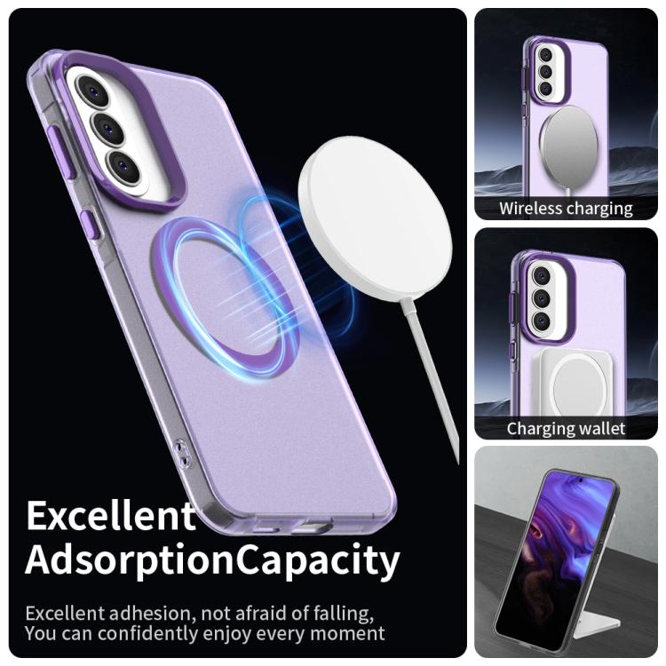 For Samsung Galaxy A57 5G Candy Magsafe PC Hybrid TPU Phone Case