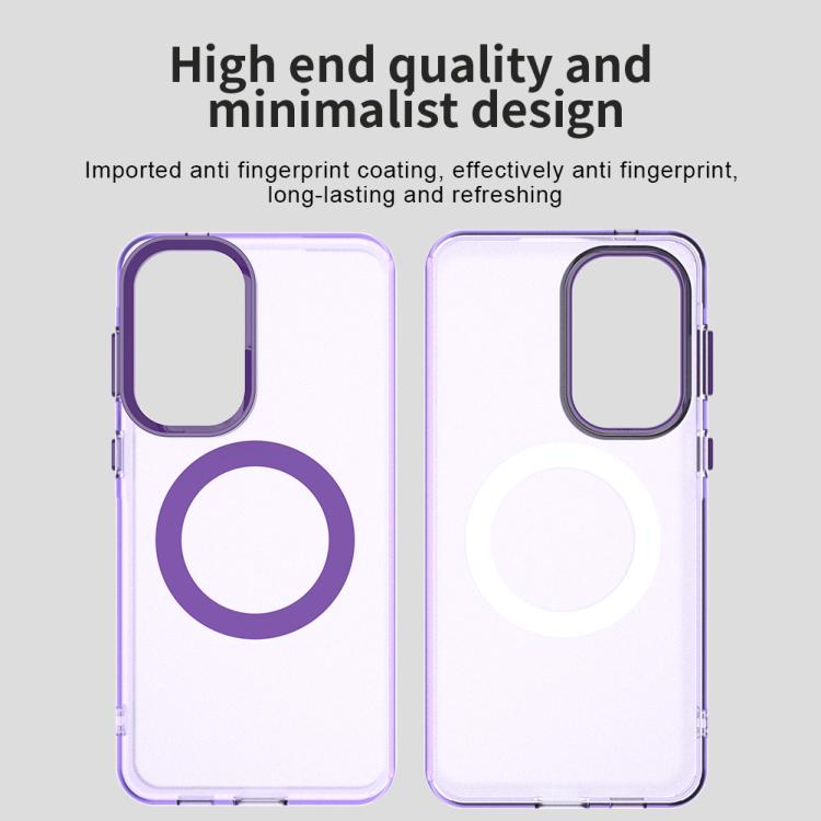 For Samsung Galaxy A57 5G Candy Magsafe PC Hybrid TPU Phone Case