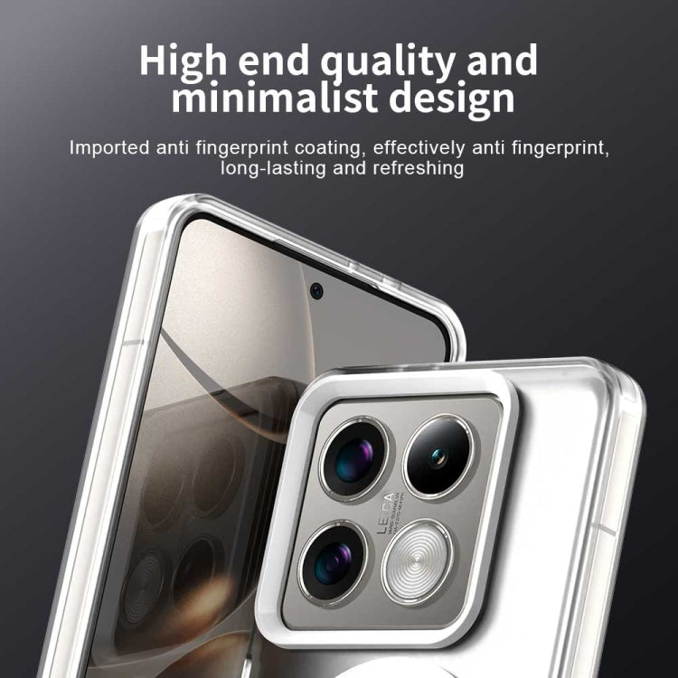 For Xiaomi 14T Pro Candy Magsafe PC Hybrid TPU Phone Case