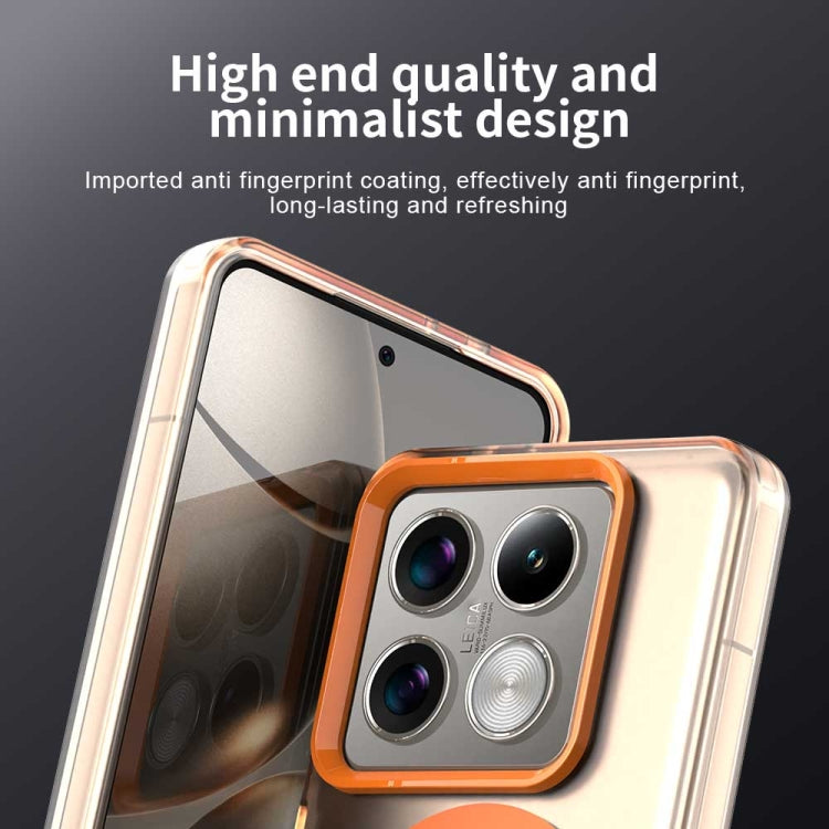 For Xiaomi 14T Pro Candy Magsafe PC Hybrid TPU Phone Case