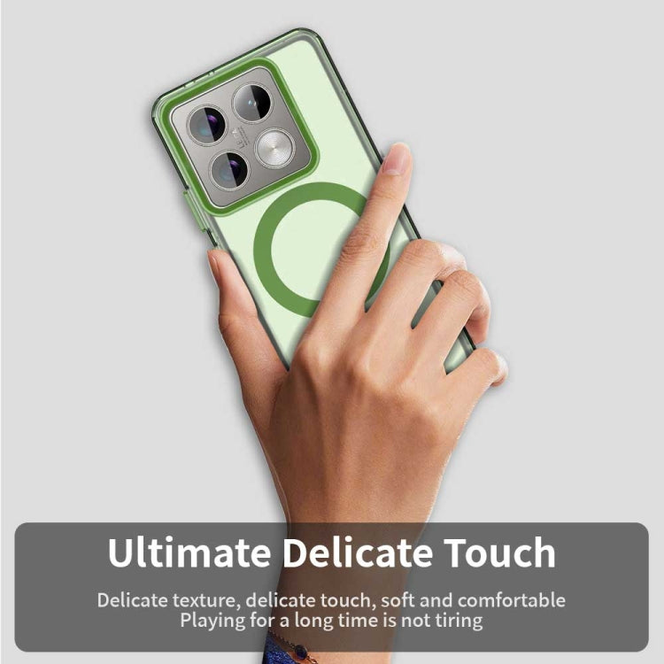 For Xiaomi 14T Pro Candy Magsafe PC Hybrid TPU Phone Case