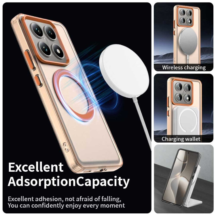 For Xiaomi 14T Candy Magsafe PC Hybrid TPU Phone Case