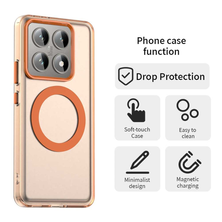 For Xiaomi 14T Candy Magsafe PC Hybrid TPU Phone Case