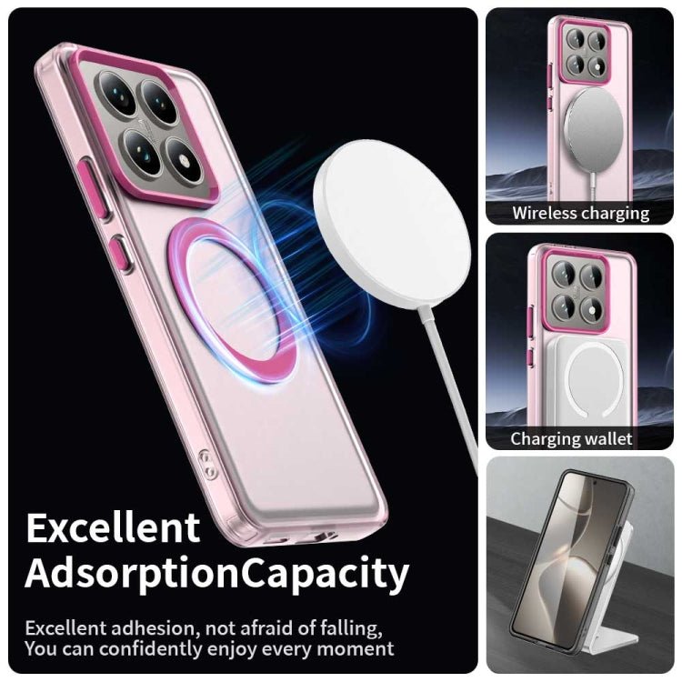 For Xiaomi 14T Candy Magsafe PC Hybrid TPU Phone Case