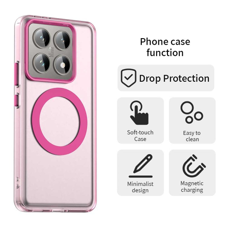 For Xiaomi 14T Candy Magsafe PC Hybrid TPU Phone Case