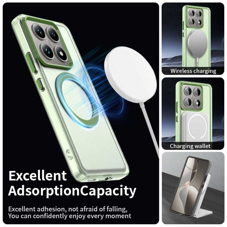 For Xiaomi 14T Candy Magsafe PC Hybrid TPU Phone Case
