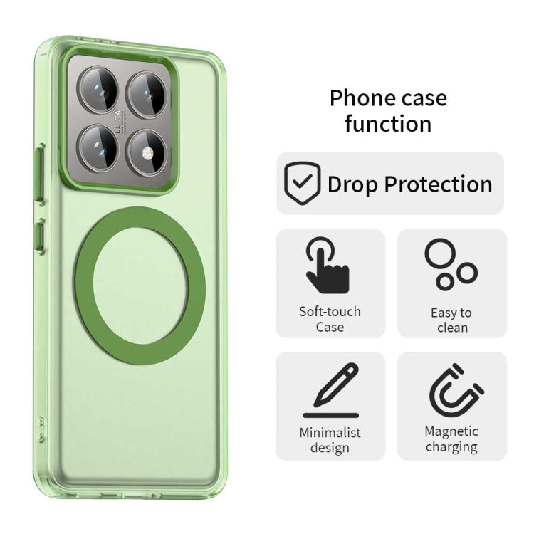 For Xiaomi 14T Candy Magsafe PC Hybrid TPU Phone Case