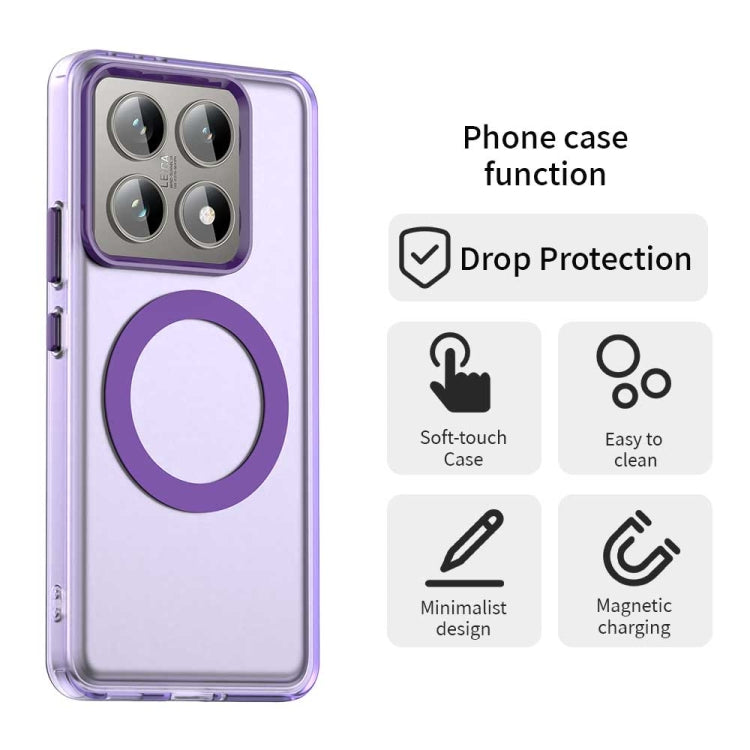 For Xiaomi 14T Candy Magsafe PC Hybrid TPU Phone Case