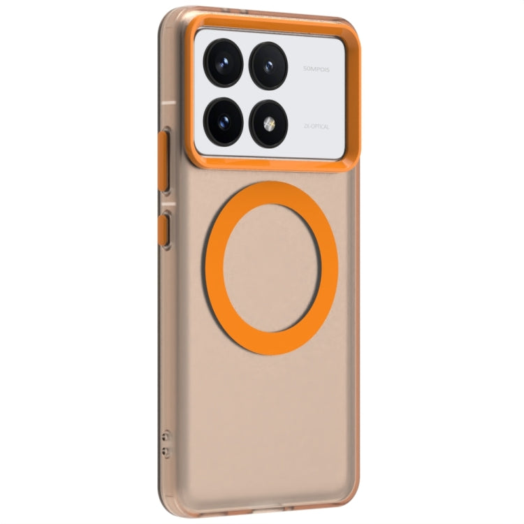 For Xiaomi Poco F6 Pro Candy Magsafe PC Hybrid TPU Phone Case