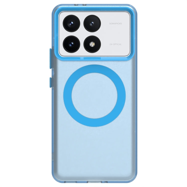 For Xiaomi Poco F6 Pro Candy Magsafe PC Hybrid TPU Phone Case