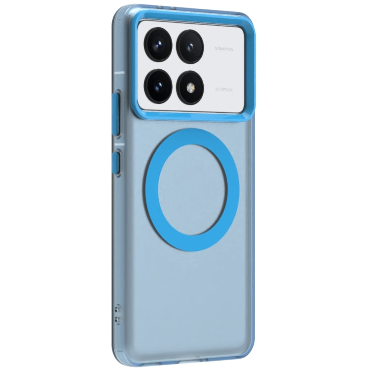 For Xiaomi Poco F6 Pro Candy Magsafe PC Hybrid TPU Phone Case