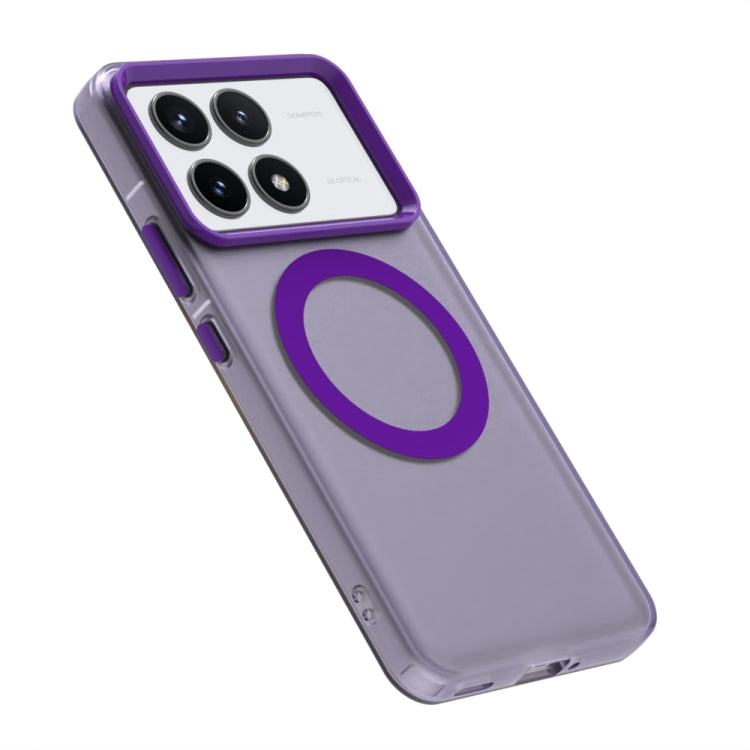 For Xiaomi Poco F6 Pro Candy Magsafe PC Hybrid TPU Phone Case