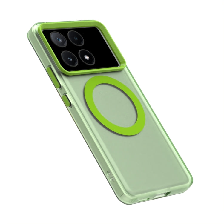 For Xiaomi Poco X6 Pro 5G Candy Magsafe PC Hybrid TPU Phone Case