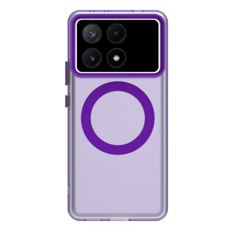 For Xiaomi Poco X6 Pro 5G Candy Magsafe PC Hybrid TPU Phone Case