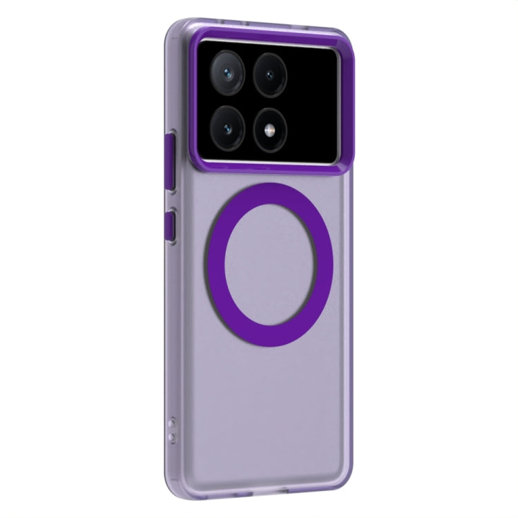For Xiaomi Poco X6 Pro 5G Candy Magsafe PC Hybrid TPU Phone Case