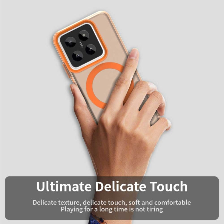 For Xiaomi 14 Pro Candy Magsafe PC Hybrid TPU Phone Case
