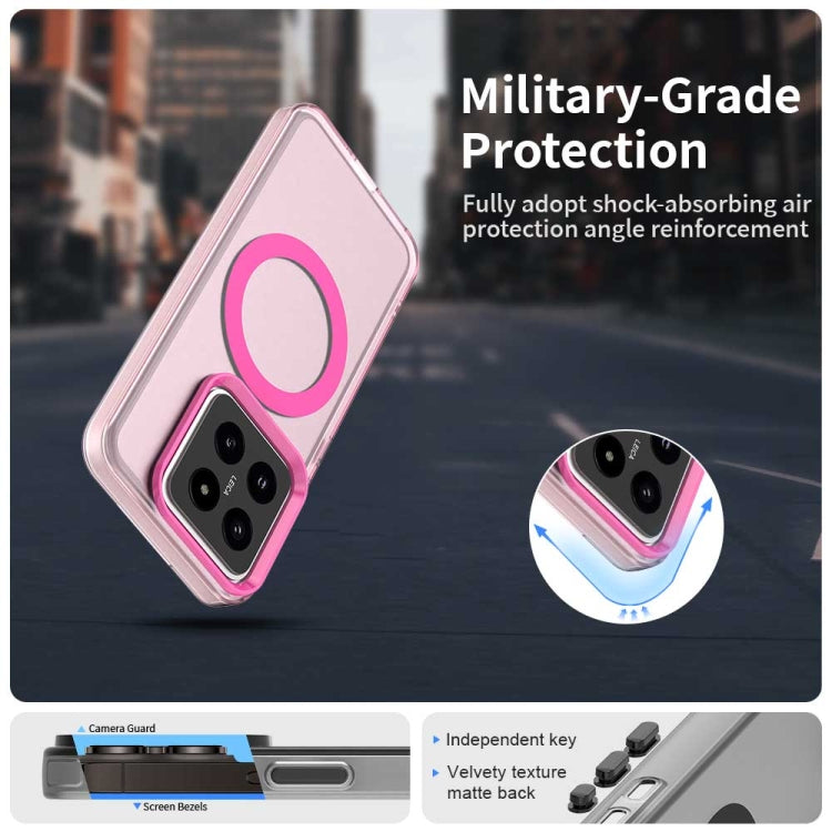 For Xiaomi 14 Pro Candy Magsafe PC Hybrid TPU Phone Case
